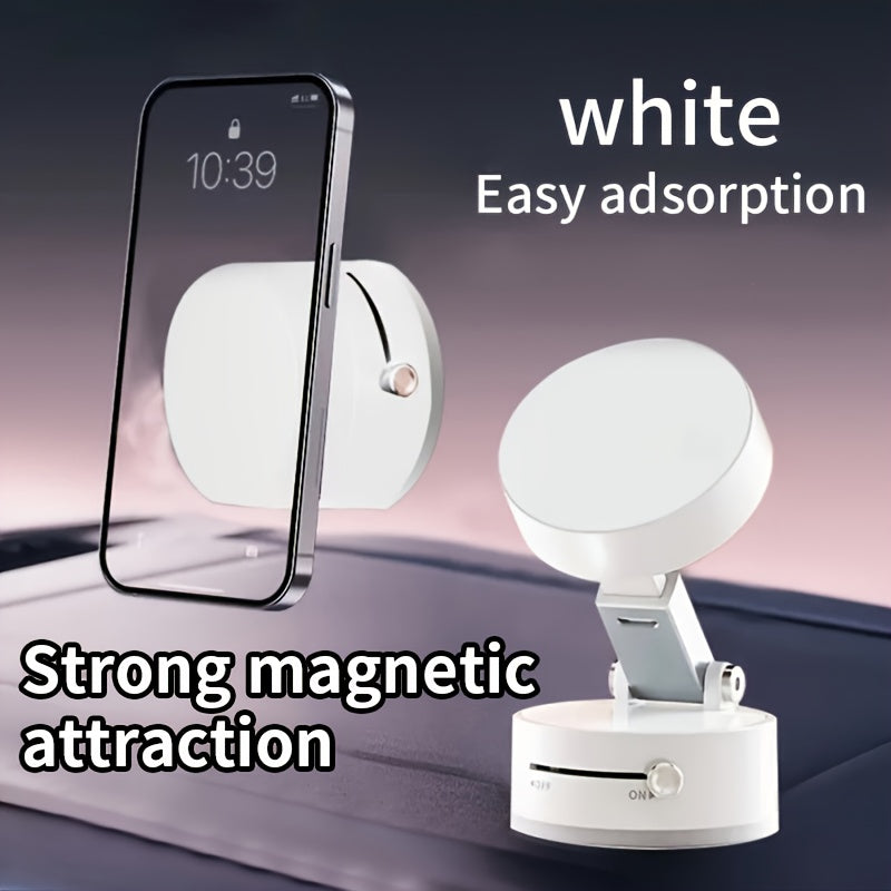 Home and Car Dual-Purpose Magnetic Phone Holder, Foldable Portable Multi-Function Stand with 2 Color Options