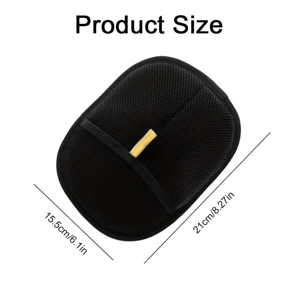 4pcs Cat Hair Removal Gloves - Dual Brush Design, Easy Hair and Fuzz Removal, Ergonomic Pet Grooming Gloves for Cat Owners, Durable & Easy-Clean Home Cleaning Tool, Adjustable Fit Dog Hair Removal Gloves