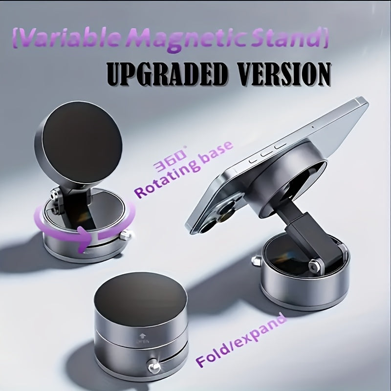 Home and Car Dual-Purpose Magnetic Phone Holder, Foldable Portable Multi-Function Stand with 2 Color Options