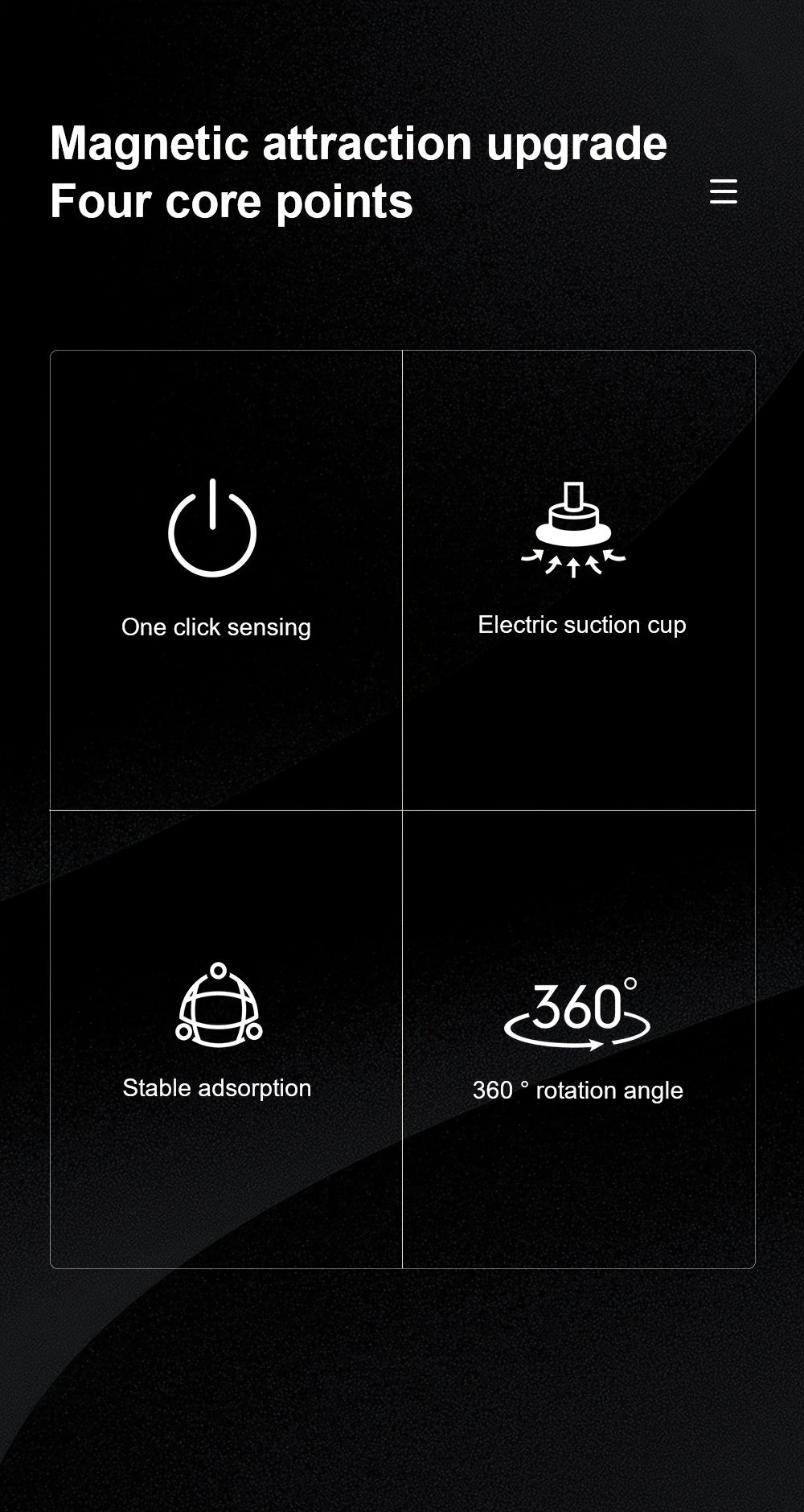 Upgraded Magnetic Phone Holder with 360° Rotation & Retractable Design - Strong Suction Cup, Adjustable Wall Mount for Car, Gym, Desk Car Phone Holder